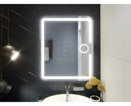 Зеркало с подсветкой и увеличением для макияжа Баролло